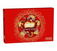 Nestlé La Boite Rouge - Assortiment Chocolats Lait et Noir - La boite de 398 g