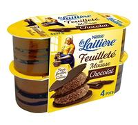 Nestle La Laitière, Feuillete de Mousse Chocolat 4x57g