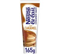 NESTLÉ - Lait Concentré Sucré Onctueux au Caramel, Texture Crémeuse pour Gourmandise (Tube 165g) - lot de 4 - Vendu par Lot