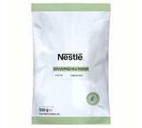 NESTLÉ Lait Demi-Écrémé en Poudre 500g - Lait Instantané Riche en Calcium - Idéal pour Boissons Lactées et Petit-Déjeuner - Format Professionnel - Préparation Facile à l’Eau - Poche de 500g