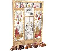 Nestlé Les Recettes de l&39 Atelier Christmas Chocolate Advent Calendar 279 g Multicolore CALENDRIER DE L'AVENT