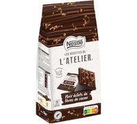 Nestlé Les Recettes de L'Atelier - Chocolat Noir Éclat de Fèves - 176g