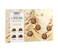 Nestlé les Recettes De l'Atelier - Les Bouchées Edition Hiver Chocolat de Noël - 408g
