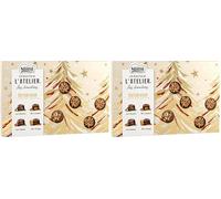 Nestlé les Recettes De l'Atelier - Les Bouchées Edition Hiver Chocolat de Noël - 408g (Lot de 2)