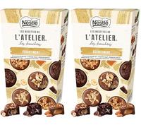 Nestlé Les Recettes de l'Atelier - Les Bouchées Mix Chocolat de Noël - 265 g (Lot de 2)