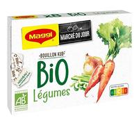 NESTLE MAGGI - Bouillon Bio Legumes 80G - Lot De 4 - livraison offerte