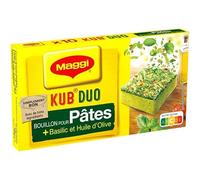 NESTLE MAGGI - Bouillon Kub Duo Pâtes Basilic 105G - Lot De 4 - Livraison Gratuite et Rapide