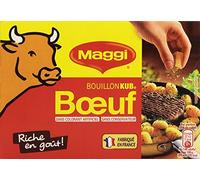 Nestlé Maggi Bouillon Kub Goût Boeuf (18 Cubes) 180 g (18 x 10 g)