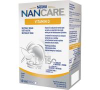 Nestlé NanCare Vitamine D Gouttes Complément Alimentaire Nourrissons 10ml