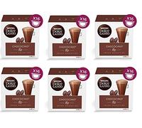 Nestlé Nescafé Dolce Gusto Capsule Chococino Cocoa Selection Lot de 6 capsules de chocolat avec vanille et mousse de lait crémeuse