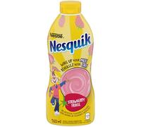 Nestle Nesquik Mélange de sirop aromatisé à la fraise - Moins de sucre 510 ml