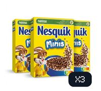 Nestlé Nesquik Minis chocolat - 300 g - Pack de 3