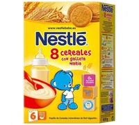 Nestle Nestlé Bouillie De 8 Céréales Entières Avec Maria De Cookie 600g
