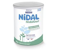 Nestlé Nidal 1 Lait en Poudre Bébé 1er Âge - de la Naissance à 6 mois - 800g - Pack de 6