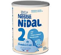 Nestlé Nidal 2 - Lait en poudre 2ème Age pour bébé de 6 à 12 mois - 800g