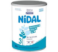 Nestlé Nidal 3 Lait de croissance en poudre de 1 à 3 ans - Boîte de 800g