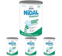Nestlé Nidalgest 2 Lait bébé 2ème âge en poudre de 6 à 12 mois - Formule épaissie - Boîte de 800g (Lot de 4)