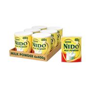 Nestlé Nido Milk Powder, 400 g (Pack of 6)