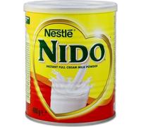 Nestlé Nido Poudre de lait entier instantanée 400g | Teneur en matière grasse min. 26% | Full Cream Milk Powder | Lait en poudre