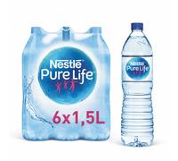 NESTLE Pure Life Eau de source - 6 x 1,5 L