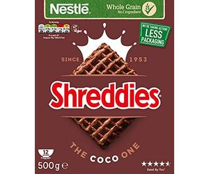 Nestlé Shreddies The Coco One Lot de 7 céréales 500 g