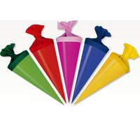Nestler Mini-sacs en crêpe 12 cm rond 5 couleurs mattes