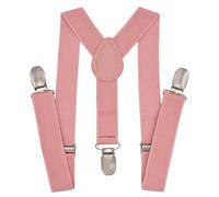 NestNook Bretelles en forme de Y pour enfants garçons et filles, rose foncé, taille unique