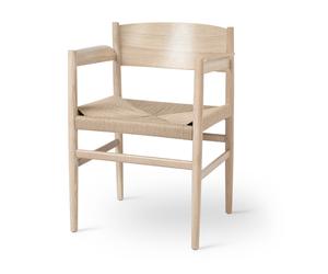 Nestor Chaise tresse de chêne Mater - 5704794082031