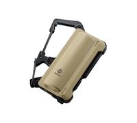 NESTOUT Batterie à mousqueton 5000 mAh, chargeur de téléphone, IP44, résistant à l'eau et à la poussière, aux chocs avec support de téléphone intégré, organisateur de câbles, indicateur de vie