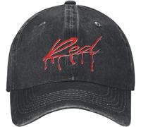 NESYUFF Casquette de Baseball Snapback Chapeau de Soleil Whole Lotta Red Album Sun Casquette de Baseball Hommes Femmes Mode Chasse Camping Casquettes de Baseball Cadeau de Noël pour Hommes Femmes