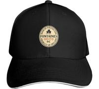NESYUFF Casquette de Baseball Snapback Logo rétro Décalcomanie Fontaines Band of Distinction Casquette de Baseball Chapeau Homme Chapeau de Golf Chapeaux en Chapeaux élégants pour Femmes