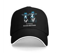 NESYUFF Casquette de Baseball Snapback pour Homme délavée Style Camionneur Chapeau de Papa Chapeau de Golf Blues Brothers Cadeau de Noël pour Homme et Femme