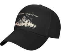 NESYUFF Casquette de Baseball Snapback Sun Hat Les Chapeaux sont Chauds et élégants Casquette de Baseball Chapeau des années 90 Avenged Sevenfold Life is But A Dream 2