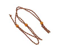 Net Bag Jewelry Making Cord Handmade Necklaces Accessory Woven Pendulum Necklace Decor Stone Pendant Coffee Wax Rope