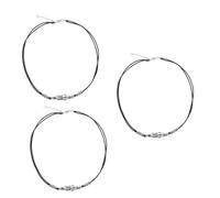 Net Bag Necklaces Cage Pendant Crystal Holder Necklace Chain Wax Line