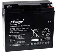 - net® Batterie au plomb Up20-12 Batterie de rechange pour FIAMM type FG21803 12 V 20 Ah, 12 V, plomb-acide