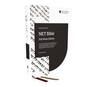 Net Bible, Full Notes Edition (Net, Hardcover, Comfort Print, Thumb Indexed)