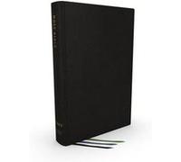 NET Bible Thinline Large Print Genuine Leather Black Thumb Indexed Comfort Print by Thomas Nelson Thomas Nelson (Auteur)
