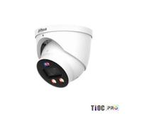 Dahua Caméra réseau IPC-HDW3649H-AS-PV-0280B-PRO 6MP WizSense TiOC Pro WizColor focale fixe Blanc