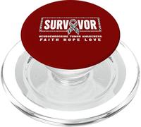 Net Cancer Survivor Chemise - Sensibilisation aux néocrines PopSockets PopGrip pour MagSafe