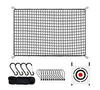 Net de Conduite de Golf, Filet de Pratique du Golf,Ball Swing Practice Simulator Heavy Duty | Ball de frappant Le Filet avec 12 Cordes élastiques et 4 carabiners pour Hommes, Femmes