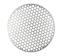 Net de grill rond BBQ, gril de grille remplacement | Fire de fil à mailles rondes en acier inoxydable Net | Grille de feu de camp, remplacement de cuisine, accessoires en plein air pour la randonnée,