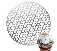 Net de grill rond BBQ, gril de grille remplacement | Fire de fil à mailles rondes en acier inoxydable Net - Grille de feu de camp, remplacement de cuisine, accessoires en plein air pour la randonnée,