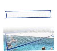 Net de Volleyball de Piscine, Filet Plage Beach-Volley réglable 15 × 3 Pieds avec Sac Portable, Jeux Piscine Lourds pour Jardin, Jeux d'eau, extérieur, extérieur