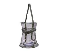 Net for Fishing, Outdoor Fish Holder Landing Net,Foldable Anti-Escape Basket with Handle for Live Caught Shrimp Freshwater Saltwater Sea Lake River Men Women Beginner