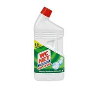 NET Gel WC javellisant nettoyant et désinfectant bactéricide 1,5 L