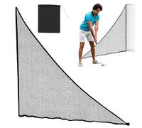 Net Latéral De La Barrière De Golf - Conception De L'aile Du Triangle En Polyester, Filet De Sécurité Sportive | Protection Portable De La Tige, Sac De Sable À Châssis Stabilisé Golf Baseball Hockey F