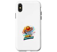 Net Motion Ballon de Basket Swirl Energy Dynamic Sports Design Coque pour iPhone X/XS