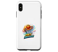 Net Motion Ballon de Basket Swirl Energy Dynamic Sports Design Coque pour iPhone XS Max