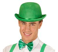 NET TOYS Chapeau Melon Vert - Vert | Bowler St. Patrick's Day | Accessoire Jour de St Patrick | Chapeau Irlandais Vert